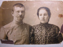 1923, Василий Иванович Сергеев с супругой Марией Петровной Закаличной (Сергеевой) [№ 17022]
