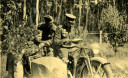 1945, Лейтенант в коляске трофейного мотоцикла Цундапп К-500 — Василий Васильевич Щербаков [№ 17066]