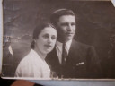 1934, Ирина Ильинична Легашева (Тишина) с мужем Владимиром [№ 17140]