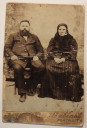 1915?, Максим Елисеевич Белов с женой. [№ 42004]
