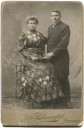 1909, Сергей Данилович Захаров и Анастасия Михайловна Ячменева (Захарова) [№ 25328]