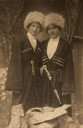 1930, Ольга Алексеевна Стоялова и Раиса Алексеевна Стоялова [№ 11056]