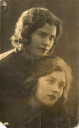 1932, Ольга Ивановна Струкова (Вощилина) и Ольга Алексеевна Стоялова [Москва]. [№ 02037]