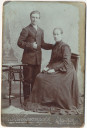 1906, Василий Степанович Попов и Анастасия Андреевна Болотина (Попова) [№ 43053]