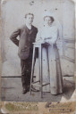 1911, Митрофан Иванович Попов с Анастасией Семеновной Струковой [№ 14011]