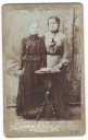 1903?, Анисия Андреевна Сергеева (Сапунцова) [13 лет] (слева) с подругой. [№ 45068]