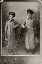 1899?, Яков Васильевич и Дмитрий Васильевич Калмыковы. [№ 01007]