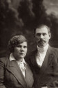 1938, Мария Семеновна Боброва (Калмыкова) и Яков Васильевич Калмыков. [№ 01126]