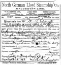 Ships Receipt. On Sept. 15, 1910 William Peter Bolderoff purchased a steamship ticket for his Brother Stepan's Family to come to Amerika.…