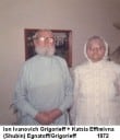 Grigorieffs Grandmother went to visit Uncle Jack in Oregon and came home a bride, married to Ion Ivanovich in 1971.