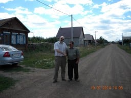 Село Палимовка. Из Бузулука мы направились в село Палимовка, где встретились  со  Стрельниковыми, рассказавшими историю своей семьи и села.