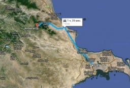 Путь из Баку в Алты-Агач