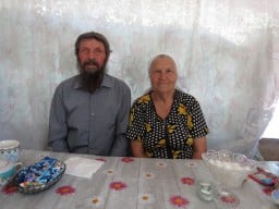 Пресвитер Михаил Михайлович Кастрюлин с супругой Екатериной Ивановной